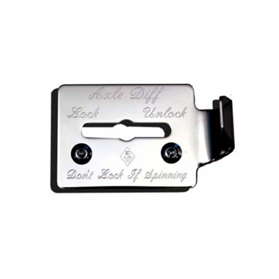 Stainless- Switch Guard - Trailer Air Suspension - Fits FLD and Classic model dashes (PART #FA-03A SHOWN)