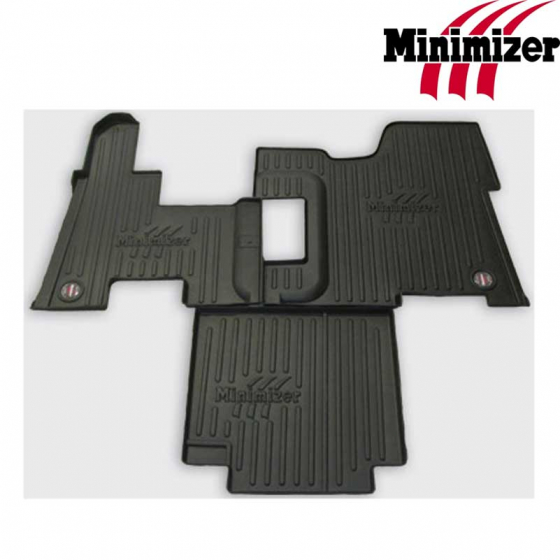 Peterbilt Model Floormats with 27 Inch Length Driver Seat Base
