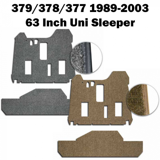 379/378/377 Carpet Overlay 63 Inch Unibilt Sleeper 1989-2003