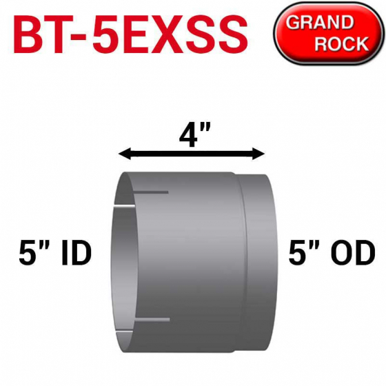 Stainless Steel 5 Inch I.D Diverter Box/Spring Plate Tube