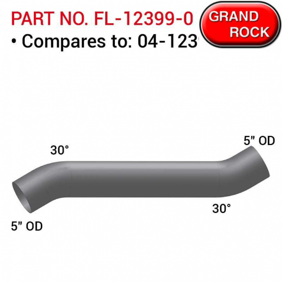 Freightliner Replacement Pipe Replaces 04-12399-000