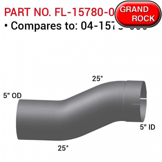Freightliner Replacement Pipe Replaces 04-15780-000
