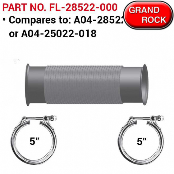Freightliner V-Band Clamp And Gasket Kit 561.29500K