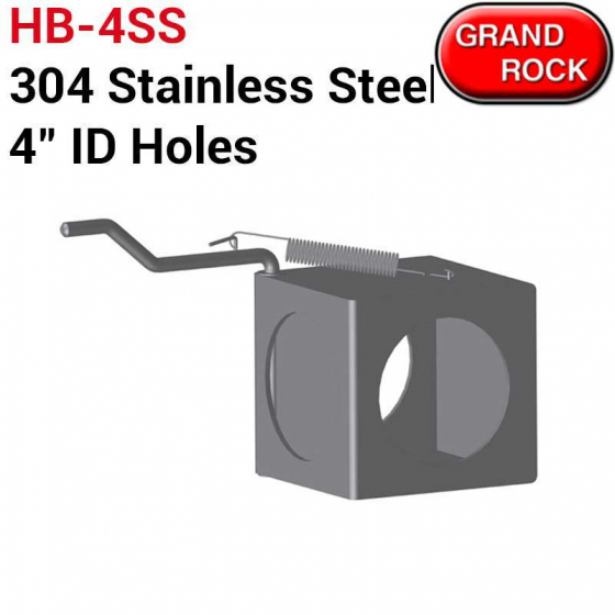 304 Stainless Steel Heat Diverter Box 4 Inch I.D Holes