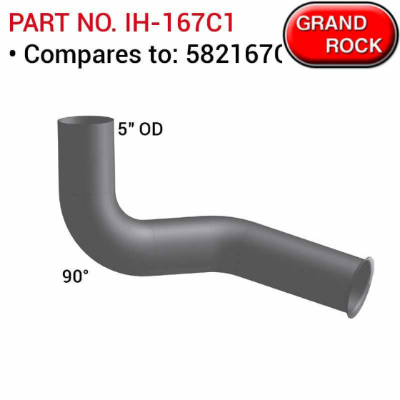 International Replacement Pipe Replaces 582167C1
