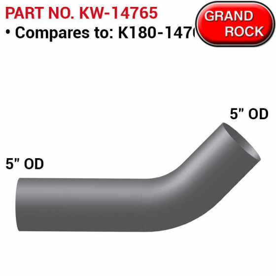 45 Degree Elbow Kenworth Replacement Pipe
