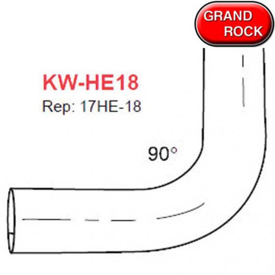 90 Degree Elbow Kenworth Replacement Pipe