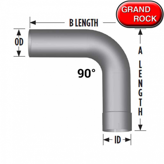 4 In I.D/O.D Diameter 90 Degree Elbow Pipe