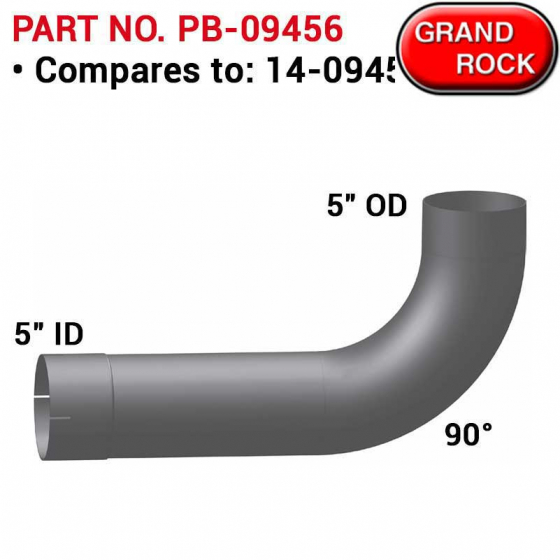 Peterbilt Replacement Pipe Replaces 14-09456