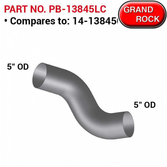 Peterbilt Replacement Pipe Replaces 14-13845CP
