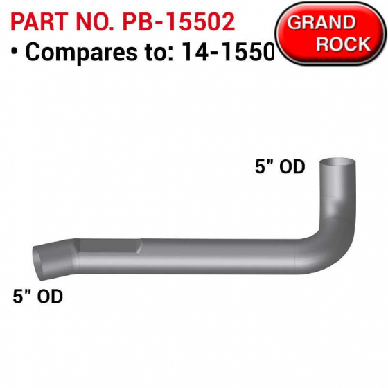 Peterbilt Replacement Pipe Replaces 14-15502