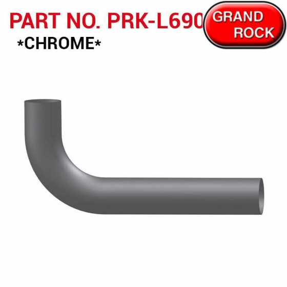 Peterbilt Retro Kit Replacement 6 Inch Chrome Elbow