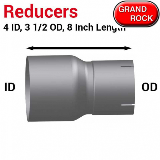 Pipe Reducer 4 In I.D Reduced to 3 1/2 in O.D.