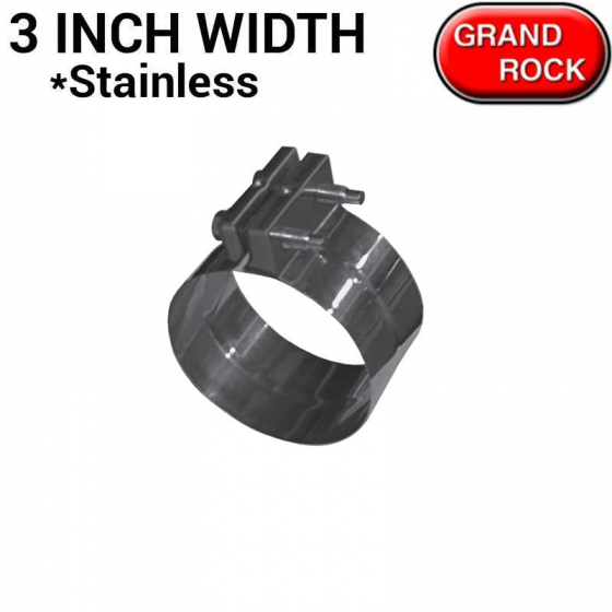 3 Inch Wide Stainless Super Torque Clamp