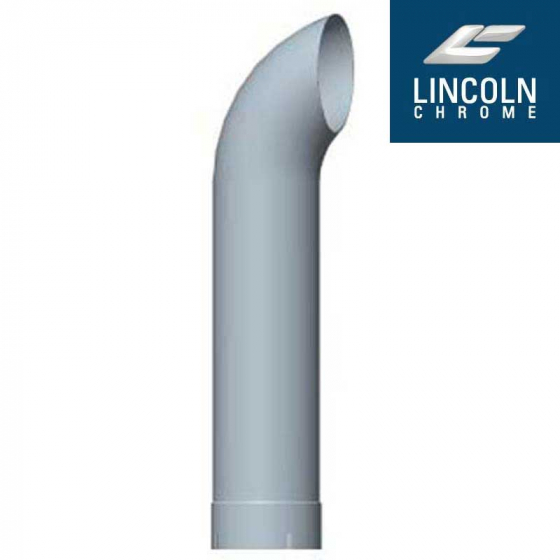 Lincoln 108 Inch Tall Curved Top Stack, 5 Inch Diameter, Expanded & Slotted End, Truck Freight Shipping