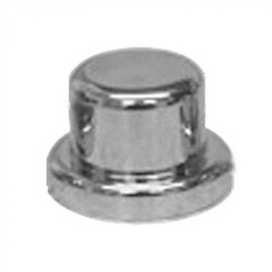 Chrome Plastic 9/16" and 14MM Top Hat Lug Nut Cover