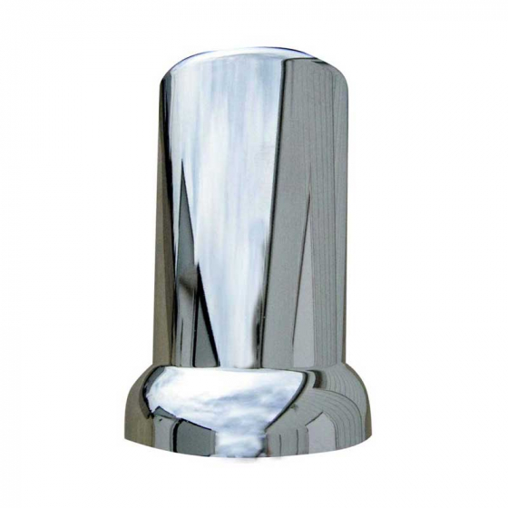 Chrome Plastic Tall 33mm Top Hat Lug Nut Cover