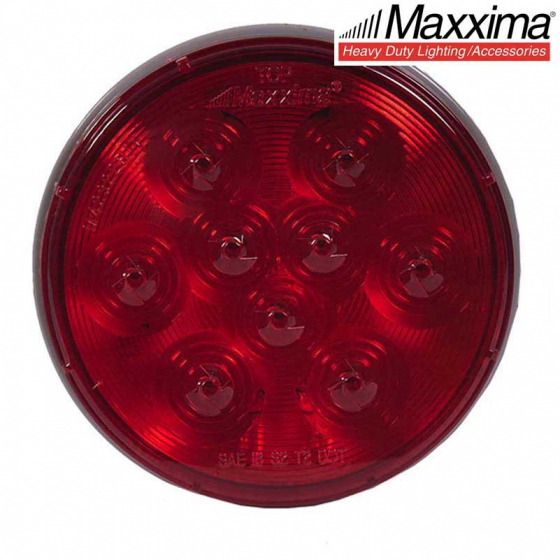 4 Inch Round Red Stop / Turn / Tail Light