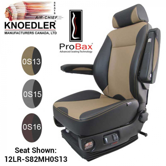 Knoedler Nu-Low Rider 2-Tone Synthetic Leather Seat