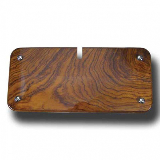 Rosewood Console Radio Access Panel Cover
