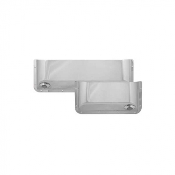 Stainless Steel Door Pocket with 1 Clear Light