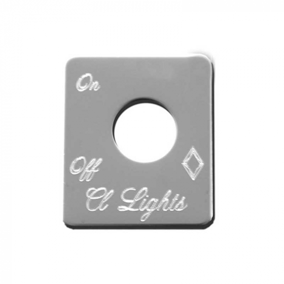 Stainless Steel Clearance Lights Switch Plate