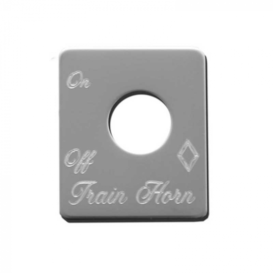 Stainless Steel Train Horn Switch Plate