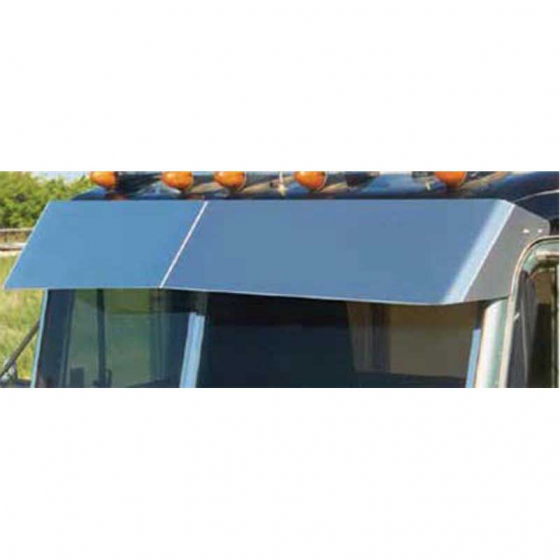 Peterbilt Ultra Cab Blind Mount Bowtie Visor for Cab and Door Mounted Mirrors