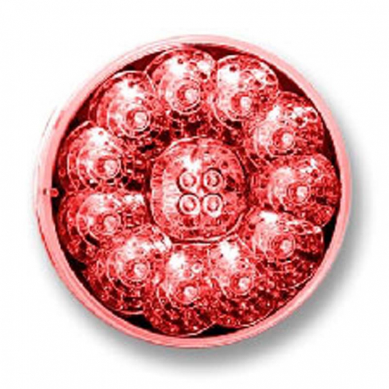 4 Inch Designer Series Red Refl F/P/T Red Grommet Lamp American Superlite -