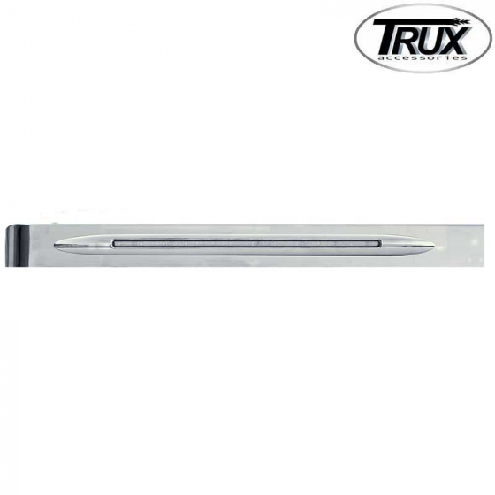 Peterbilt 379 Stainless Front Fender Trim - Big Rig Chrome Shop