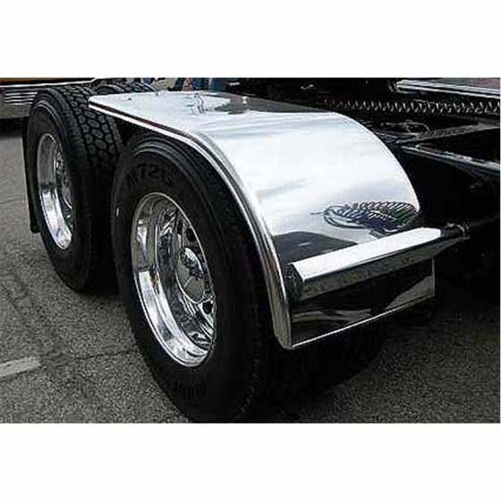 Trux 60 Inch Smooth Half Fenders w/ Mounting Kit