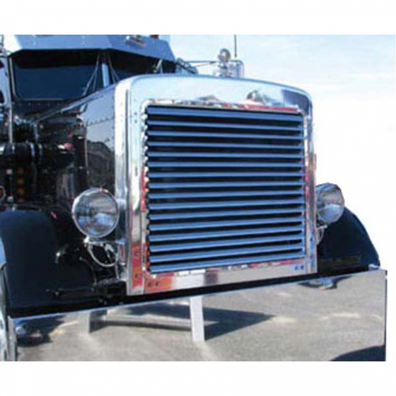Peterbilt 379 Extended Hood Louvered Grill