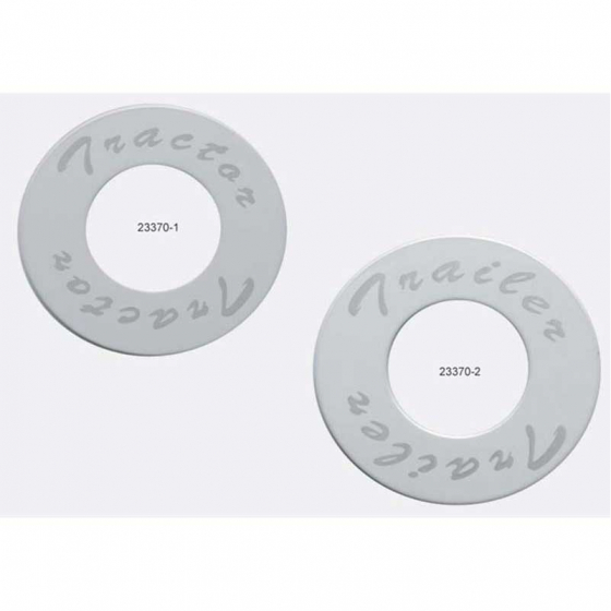 Stainless Steel Plaque for Air Valve Knob