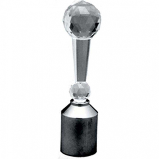 Stainless Bumper Guide Kit with Crystal Amber Ball Tower