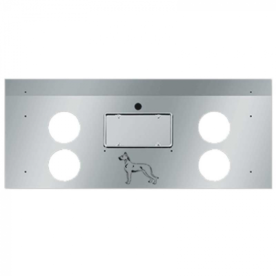 Great Dane Trailers Rear Frame Filler w/ Four 4" Round Holes