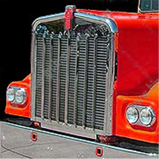 Kenworth W900A Stainless Grille Surround