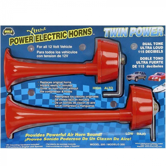 Electric Twin Power Horns