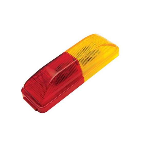 Red/Amber 3.75" 4 LED Auxiliary Marker Lamp