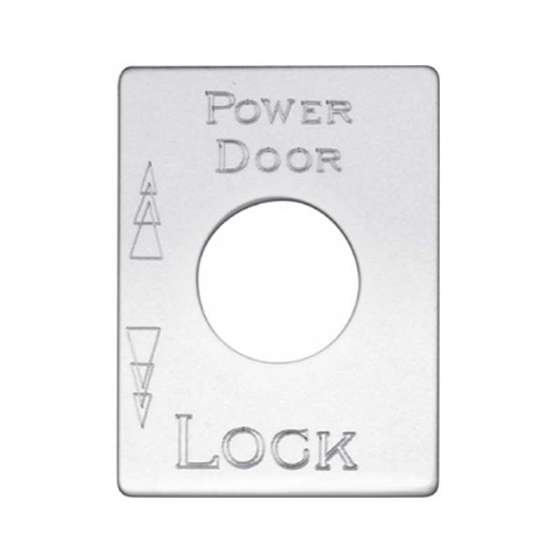 Stainless Steel Power Door Lock Switch Guard