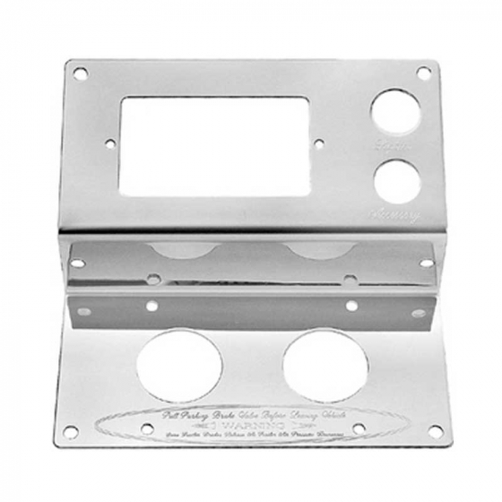 Stainless Steel AC/ Heater Control Switch Plate