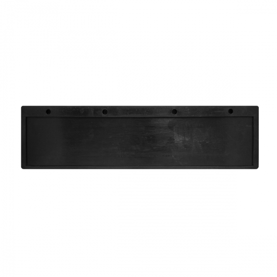5 1/4 By 21 3/4 Inch Black Rubber Top Mud Flap