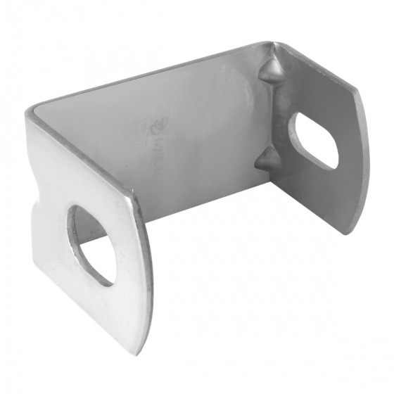 Stainless Steel "U" Shape Mirror and Light Connection Bracket