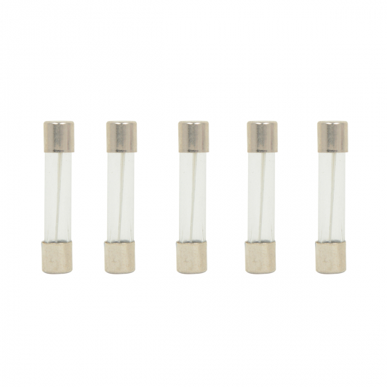 5 Piece Mixed AGC Glass Fuses