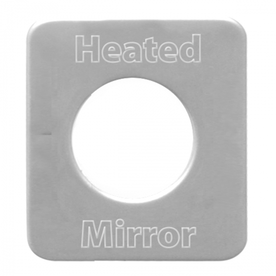 Kenworth Heated Mirror Switch Plate