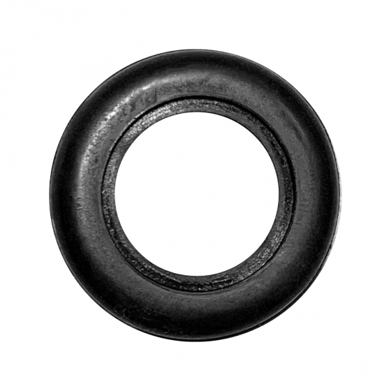 3/4 Inch Black Rubber Grommet