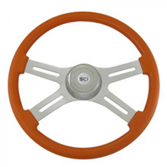 Steering Wheel Classic 4 Spoke Orange