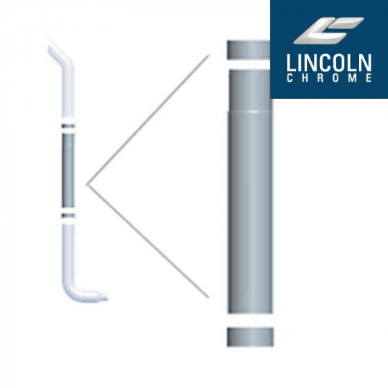 Lincoln - 7 Inch Chrome Spool - 60 Inch