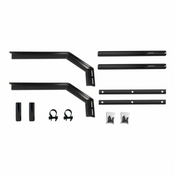 Poly Half Fender Mounting Kit With Swivel Undermounts And Tube Mounting Arms