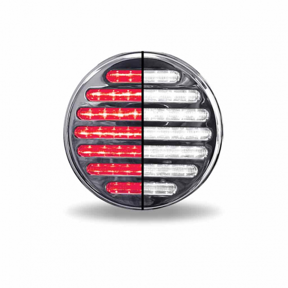 4 In Dual Red Stop/Tail/Turn & White Backup LED All in One Light