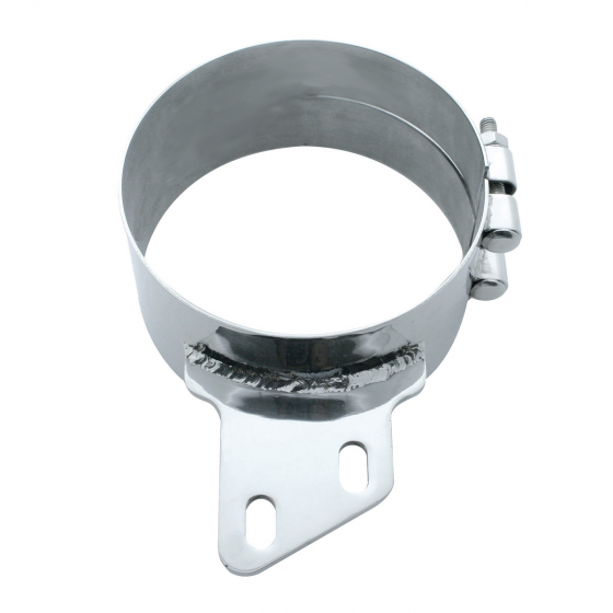 6 Inch Stainless Steel Wide Angled Butt Joint Exhaust Clamp